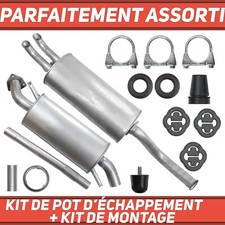 Pot d'échappement Audi 90