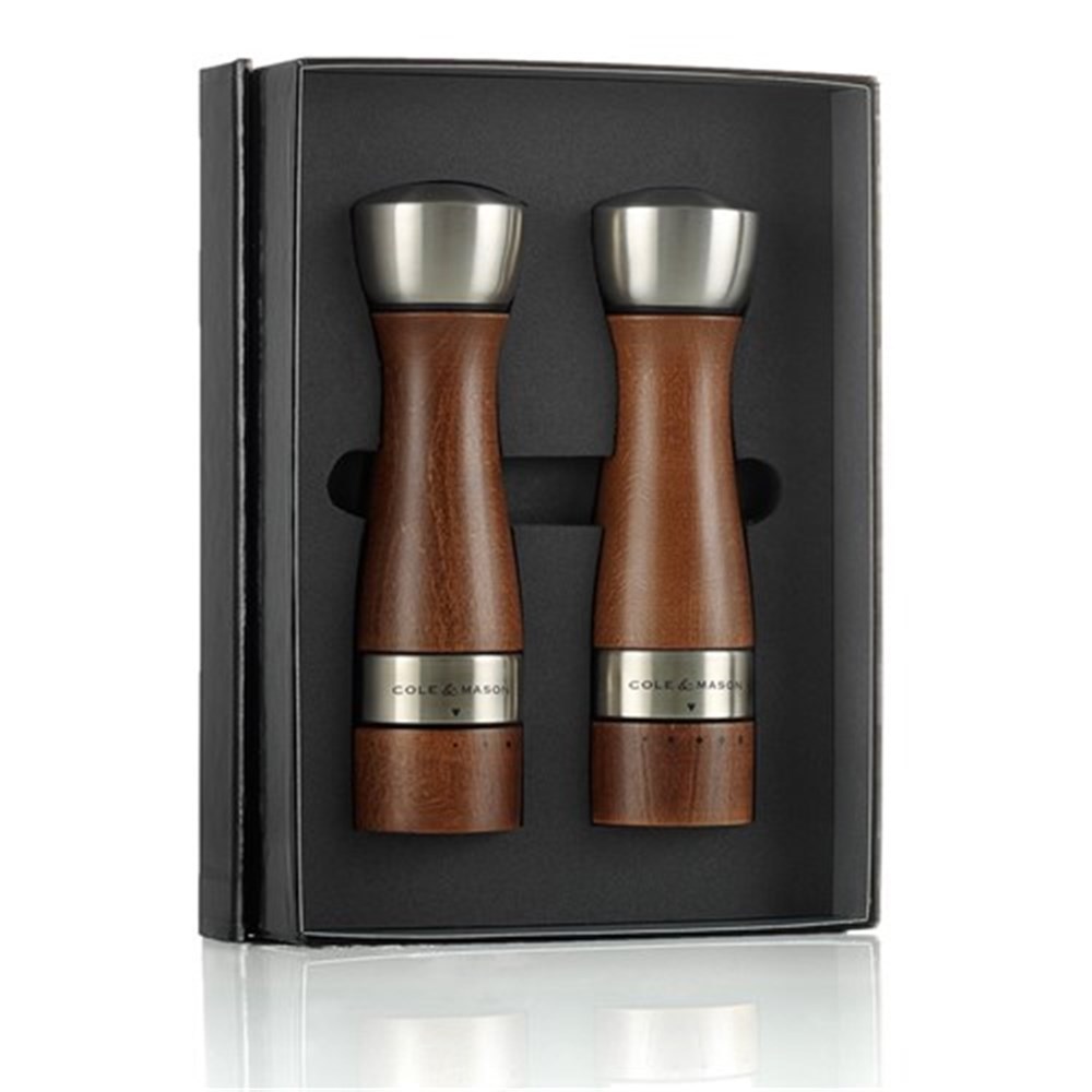 Cole & Mason Salt and Pepper Mill Grinder Shaker Oldbury Gift Set RRP