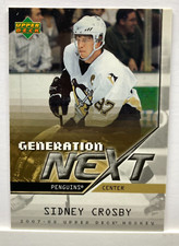 2007-08 Upper Deck Generation Next Penguins Hockey Card #GN13 Sidney Crosby A2