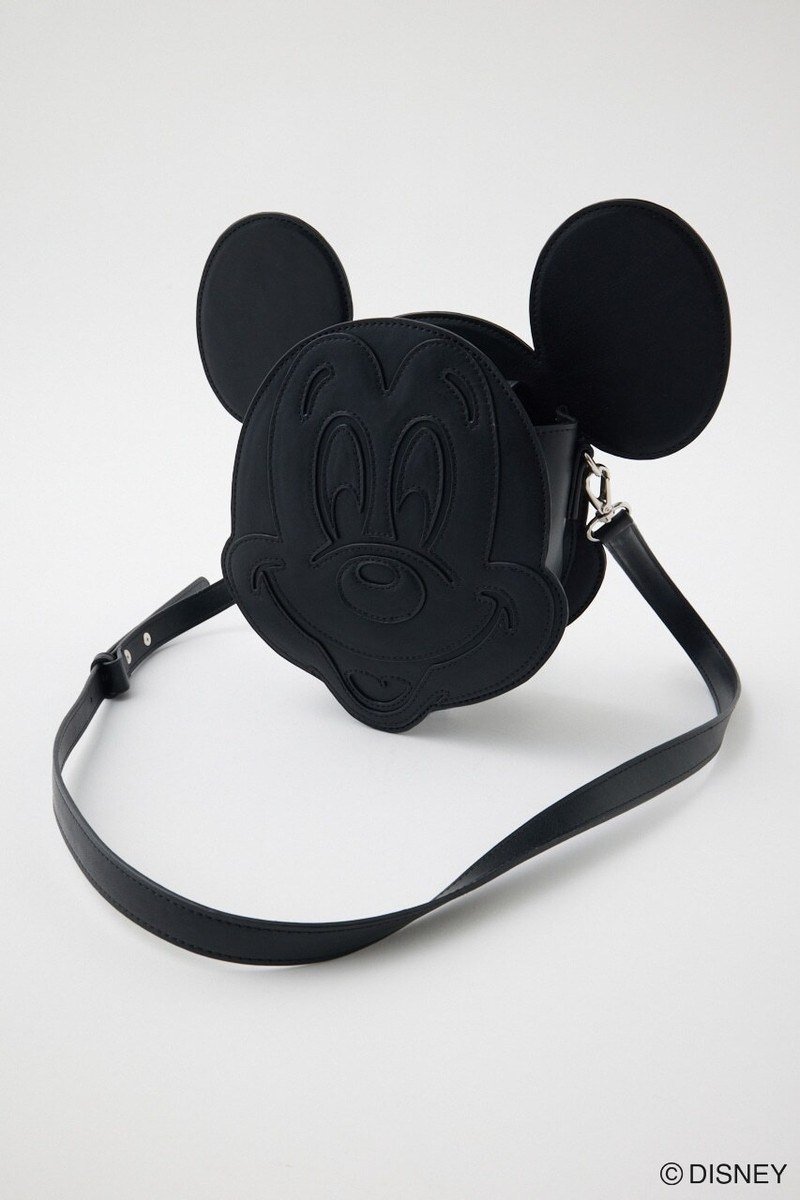 Disney SERIES CREATED by MOUSSY Mickey Shoulder Bag Black