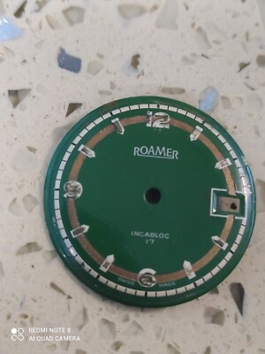 Original ROAMER Green  Dial Cal MST 430 Ref 305 467 26.50MM Swiss Used