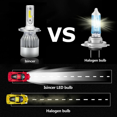 FOR Fiat Punto Evo 199 Super White Xenon HID High/Low/Side Headlight Bulbs Set - Picture 4 of 11