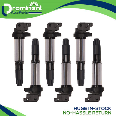 6-Piece Ignition Coil Pack Set For 2000-2001 Nissan Pathfinder 3.3L & 3.5L V6