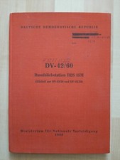 NVA Vorschrift A 327/1/322 Rundblickstation RBS 15M Bildteil zur DV-42/58 1966
