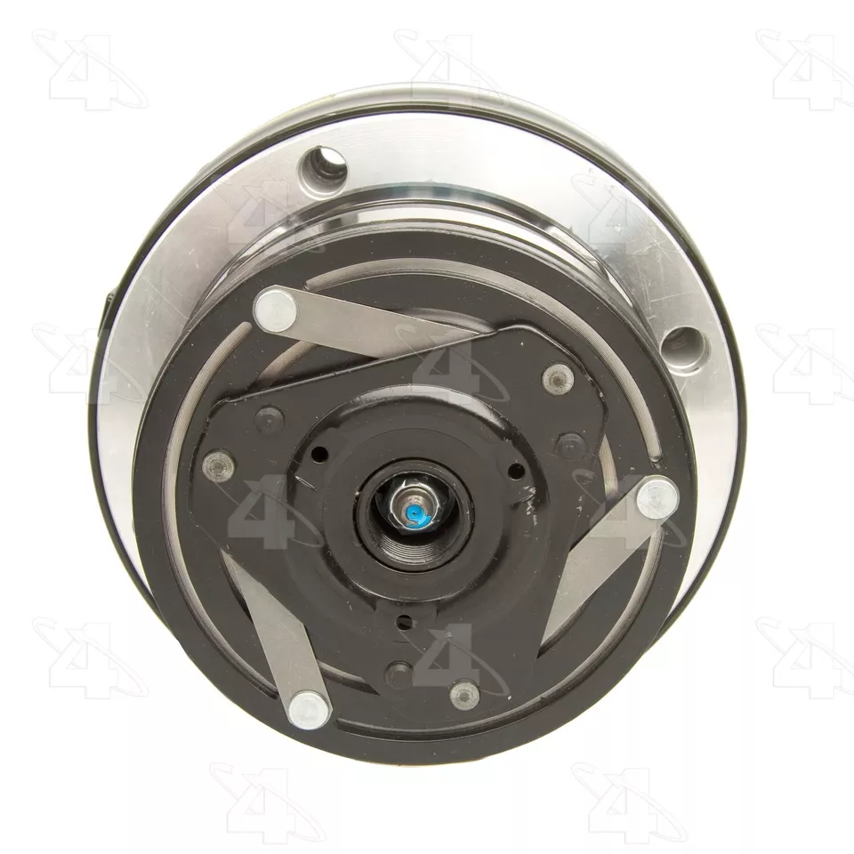 Compresor de aire acondicionado 4 estaciones para camioneta Chevrolet G20 1974 Foto 3 de 4