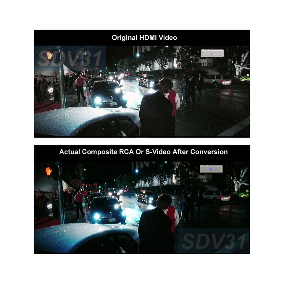 HD 1080P DVI To Composite S-Video Down Converter With HD Audio Decoding - Image 3 of 4