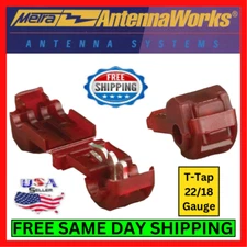 Metra Install Bay 3MRTT 22-18 AWG. 105 Degree T-Tap Red 100 Count Quick Connect