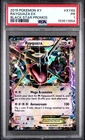 2015 POKEMON XY BLACK STAR PROMOS #XY69 RAYQUAZA EX PSA 1