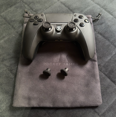Rocket Games Force X Black Edition Controller Schwarz Hall Effect für PC & PS