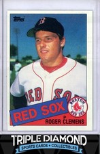 1985 Topps Baseball #181 Roger Clemens Rookie RC Red Sox Z960