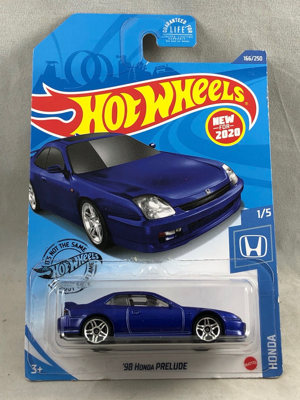 Hot Wheels 2020 '98 Honda Prelude Blue Honda 1/5 166/250