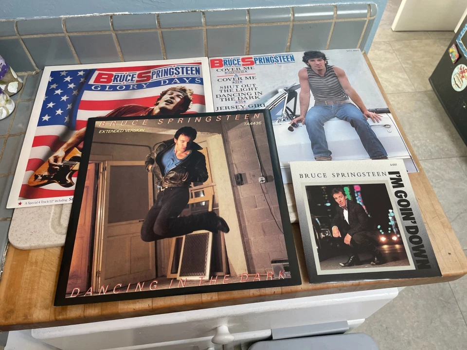 BRUCE SPRINGSTEEN Born In The USA 12" Collection UK BOX SET + Poster Nr-Mint - Image 4 of 4