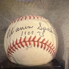 Warren Spahn Hall of Fame Autographed Baseball Milwaukee Braves PSA Authenticat…