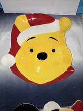 Disney Winnie the Pooh Christmas plates 