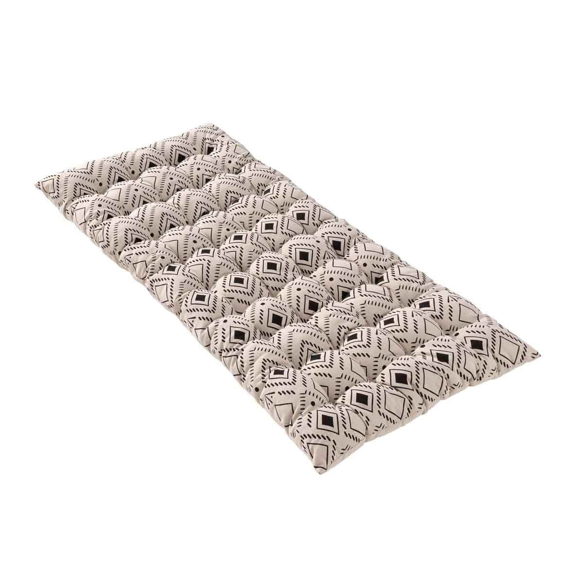Matelas de sol 60x120 cm Nalika pour coin lecture cocooning enfant en coton naturel