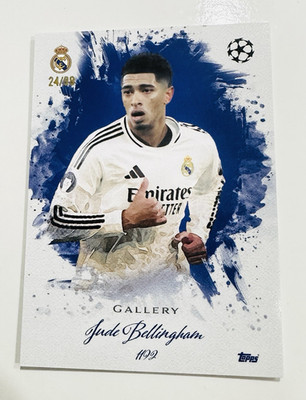 2024 Topps Total Football UCL Gallery Jude Bellingham Real Madrid M92 24/99