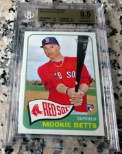 MOOKIE BETTS 2014 Topps Heritage Rookie Card RC SP BGS 9.5 GEM MINT All 9.5🔥🔥$