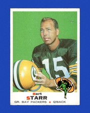 1969 Topps Set-Break #215 Bart Starr LOW GRADE (filler) *GMCARDS*