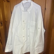 NWOT Uncommon Threads Utility Kitchen Chef Shirt Long Sleeved SiZE 3XL White