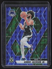 2024-25 PANINI MOSAIC BLUE ANDRE JACKSON JR. 036/199 MILWAUKEE BUCKS #181