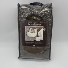 Bundle Me Sherpa Car Seat Cover JJ Cole Collections, Cocoa, Infant New Open Box