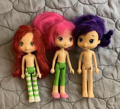 Strawberry Shortcake Naked Doll Lot Bridge Direct 2014 Cherry Raspberry
