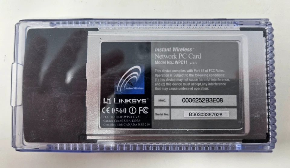 Linksys WPC11 Network PC Card - Image 2 of 3