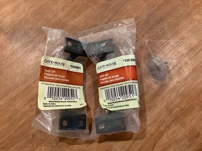 2 PK Gatehouse 3 1/2 In Window Sash Lift Handle  Oil Rubbed Bronze 0308961