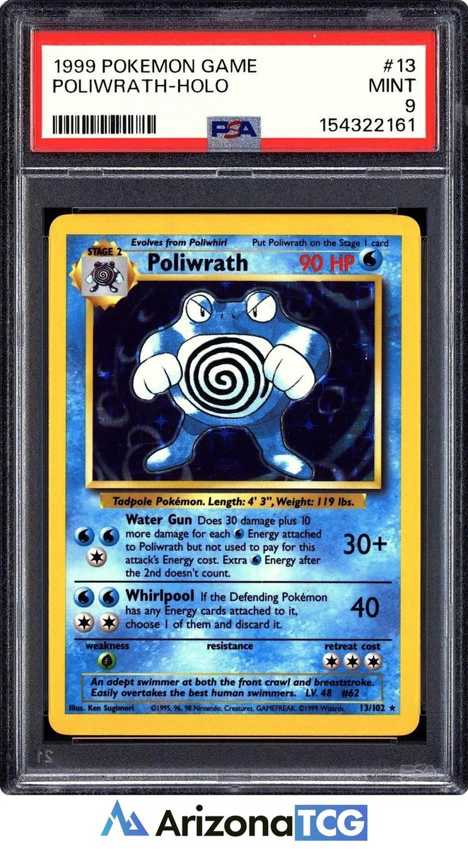 Poliwrath Pokémon TCG Cards for sale | eBay
