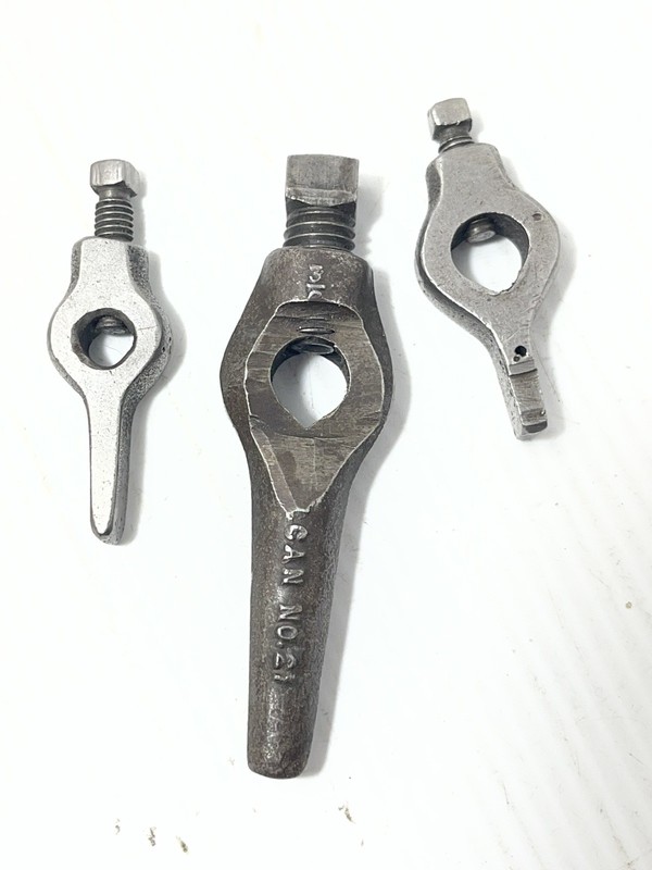 3 Lathe Dogs Maximum Diameter.430, .410 And .281