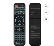 SuperBox Led RC-200L Voice Remote Factory for SuperBox Max/Pro/Elite