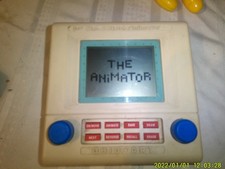 VINTAGE BATTERY OPERATED THE ETCH A SKETCH ANIMATOR COMES ON