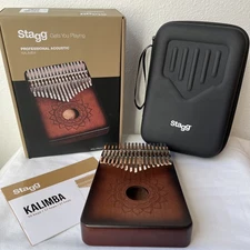 Stagg 17 Key Professional Acoustic Kalimba - KALI-PRO17E-MAGC open box 