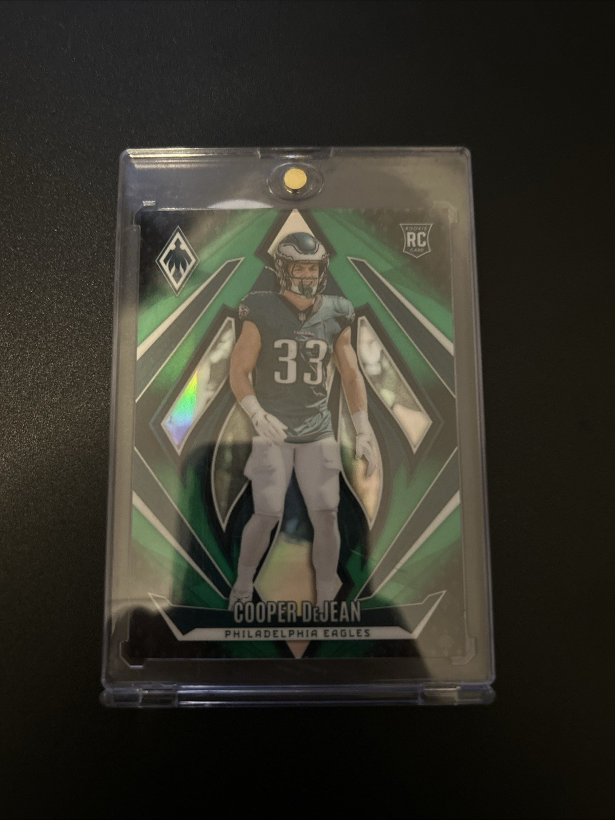 2024 Panini Phoenix - Rookies Cooper DeJean #171 Green Fade /199 (RC)