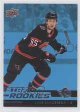 2022-23 Upper Deck NHL Star Rookie Box Set Blue Jake Sanderson #7 0i6
