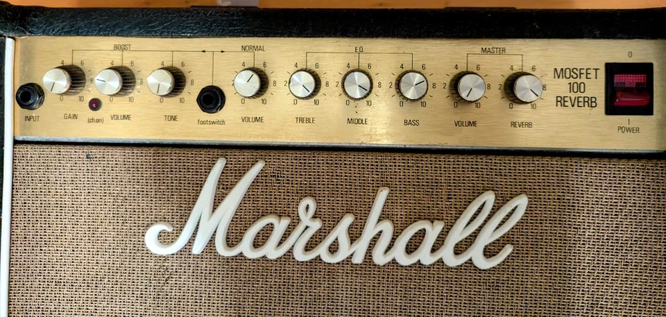 Marshall MOSFET 100 Reverb 5215 - Image 2 of 4