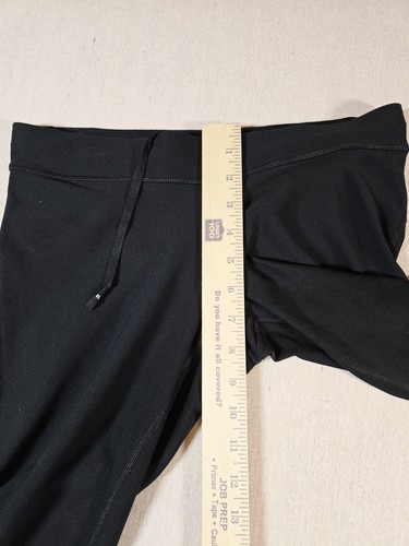 NIKE Womens Medium Dri-Fit Tech Capri Yoga Running Pants Black - Picture 9 of 10