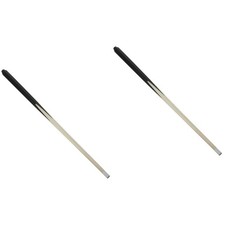 2 Pieces Pool Short Stick for Child Sticks Junior Cue Billard Kids