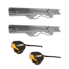 2PCS Carbon Steel Wheel Alignment Tool Plates Kit with Tape Measures Universal