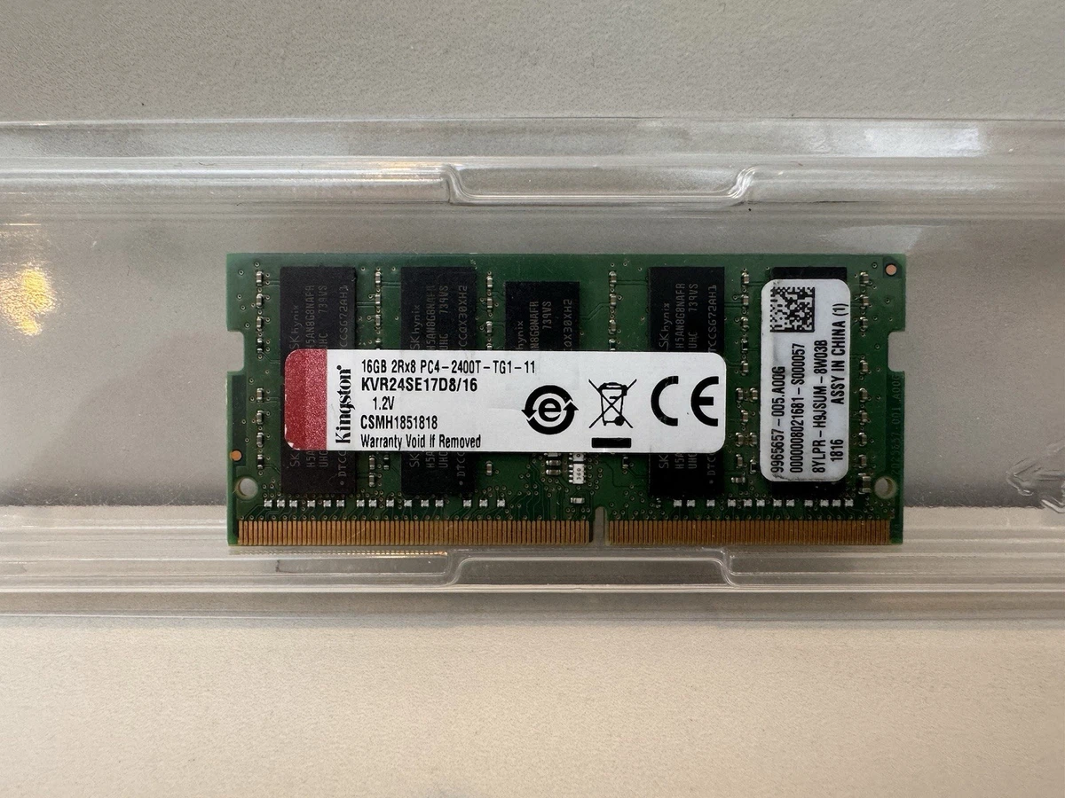 Kingston PC4-19200 (DDR4-2400) Bus Speed Computer RAM 16 GB