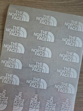 10x iron On The North Face Vinyl Decals  5cm Clothes Bags Htv message 4 colours