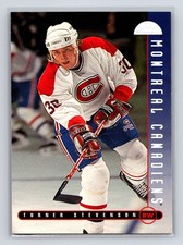1995-96 Leaf - Turner Stevenson #285 Montreal Canadiens Hockey Card