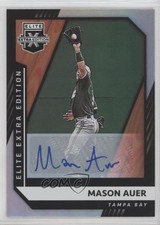 2021 Panini Elite Extra Edition Signatures Mason Auer #161 Auto 0hj7