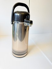 Vintage Peacock Japan Air Pot Thermoskanne Luftpumpe Getränkespender 2,2L