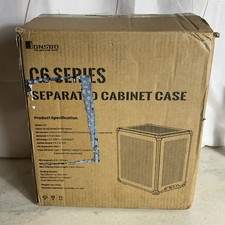 C6 Black Mini Micro ATX mATX Mesh PC Case Tool-Free Compact Desktop