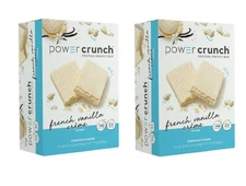 (2 pack) Power Crunch Original Protein Bars French Vanilla Cream 1.4 oz