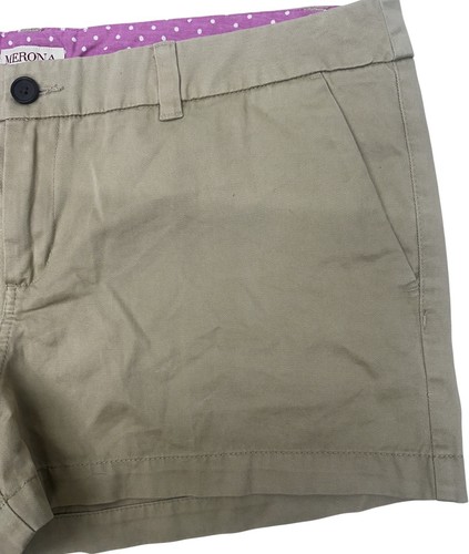 Pantalones cortos artesanales para mujer MERONA marrón tostado 16 - Imagen 2 de 10
