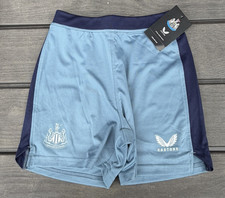Newcastle United Training Shorts JS BNWT See Exact Measurements