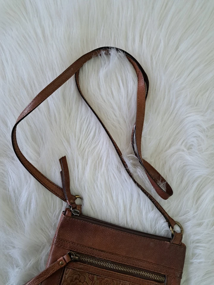 Bandolera de cuero Sm Fossil Foto 3 de 4
