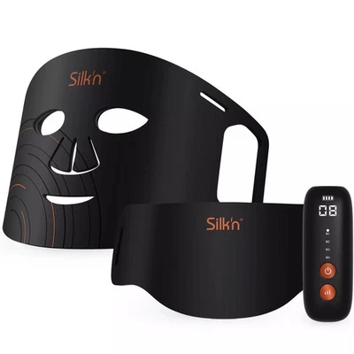 Silkn Dual LED Mask Mascarilla Facial Rejuvenecimiento Facial LED Terapia de Luz Mascarilla Facial